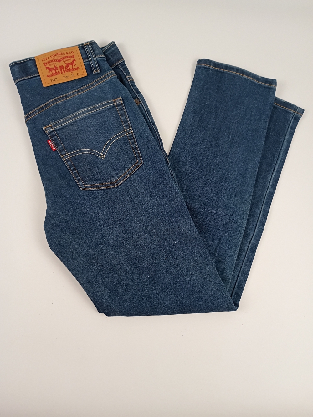 Levi's boysDark Blue Slim Straight Jeans